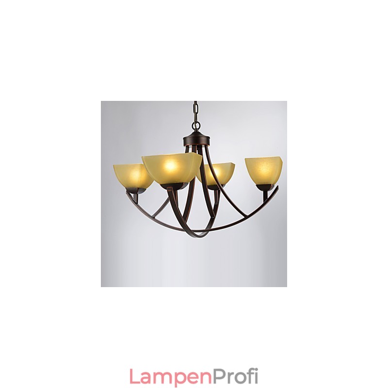 Kronleuchter 4 Lichter Traditionell Klassisch Vintage Metall