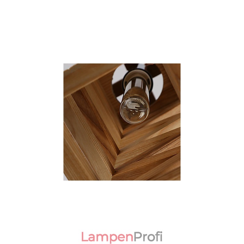 Pendelleuchten Country Holz Bambus