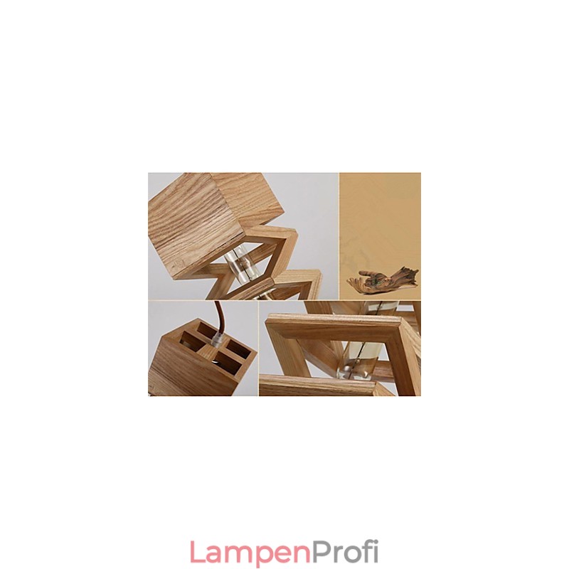 Pendelleuchten Country Holz Bambus