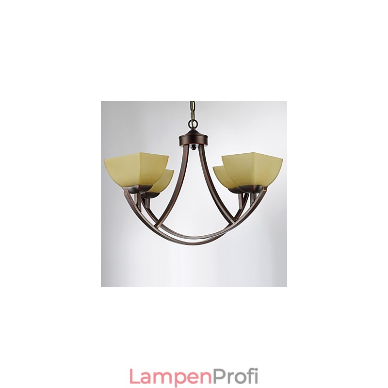 Kronleuchter 4 Lichter Traditionell Klassisch Vintage Metall