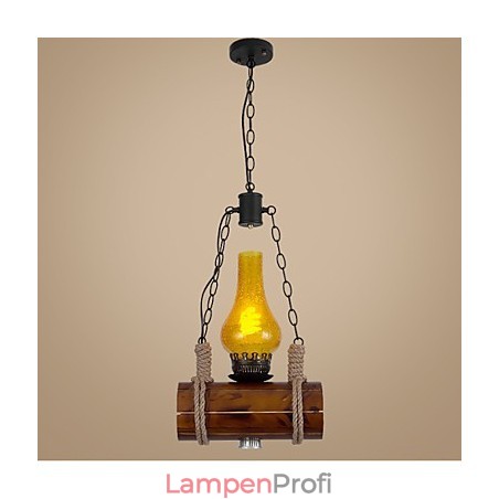Bar der Retro Massivholz Einzelkopf Pendelleuchte Bar der Retro Massivholz Einzelkopf Pendelleuchte