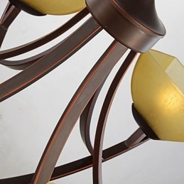 Kronleuchter 4 Lichter Traditionell Klassisch Vintage Metall