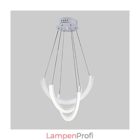 Moderne Pendelleuchte aus Acryl im zeitgenössischen Design Moderne Pendelleuchte aus Acryl im zeitgenössischen Design