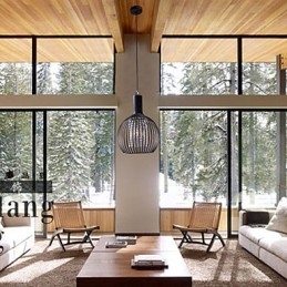 Moderne zeitgenössische Laterne Kristall Mini Stil galvanisierte Pendelleuchte