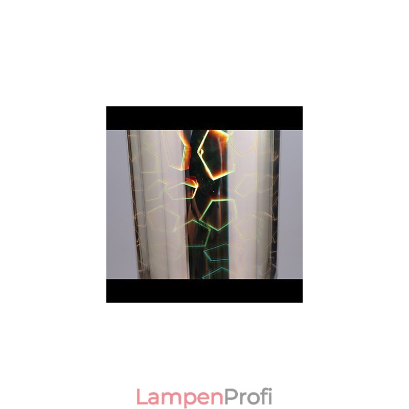Traum Lasergravur Verchromte Lampe 3 Gerade