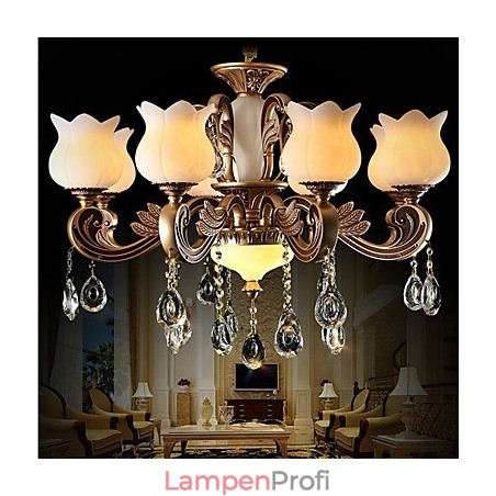 Europäische Kristall-Pendelleuchte und luxuriöse Lampe Europäische Kristall-Pendelleuchte und luxuriöse Lampe