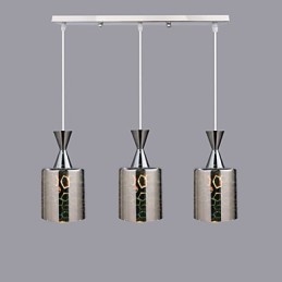 Traum Lasergravur Chrom Lampe 3 Gerade