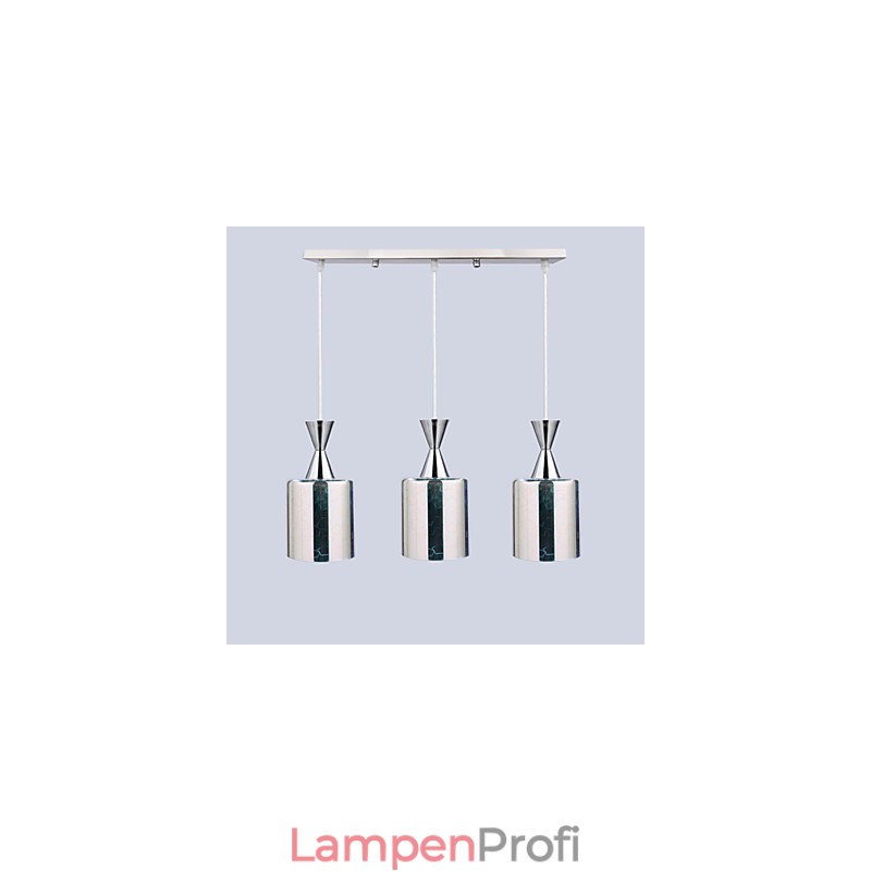 Traum Lasergravur Chrom Lampe 3 Gerade