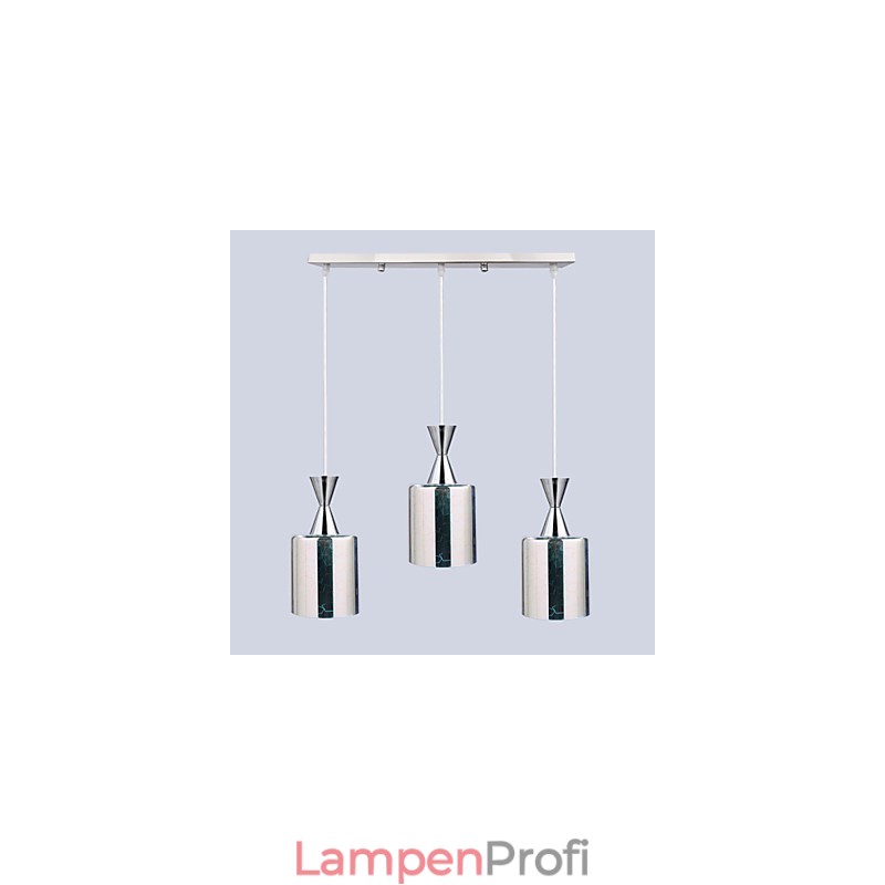 Traum Lasergravur Chrom Lampe 3 Gerade