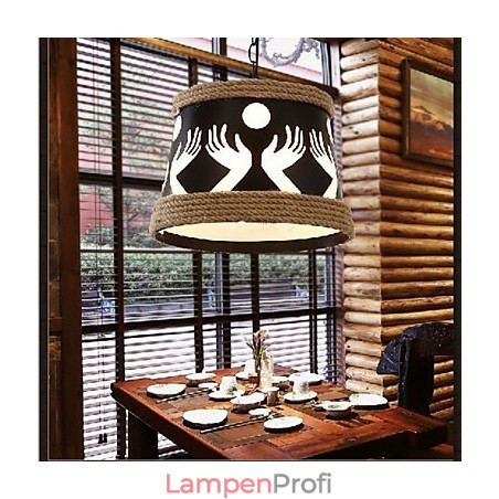 Hanf American Retro Cafe Einfacher Pastoral Kronleuchter Hanf American Retro Cafe Einfacher Pastoral Kronleuchter