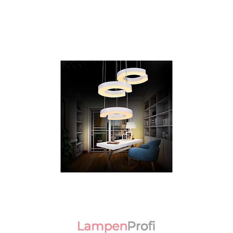 Drei C-Typ Acryl Kronleuchter Kronleuchter