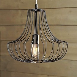 Künstlerische Eisen-Pendelleuchte Coop Design