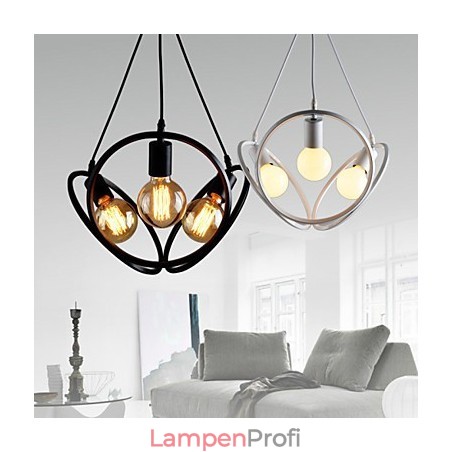 3 Lichter Kronleuchter Pendelleuchte Traditionell Klassisch Retro Metall 3 Lichter Kronleuchter Pendelleuchte Traditionell Klassisch Retro Metall