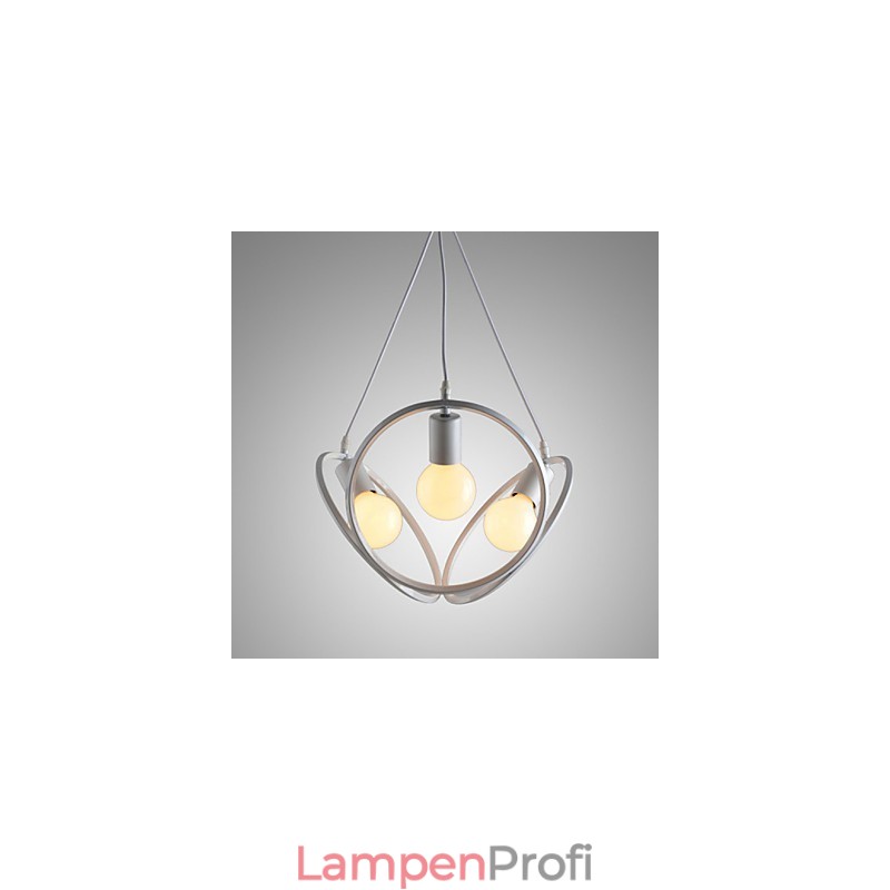 3 Lichter Kronleuchter Pendelleuchte Traditionell Klassisch Retro Metall