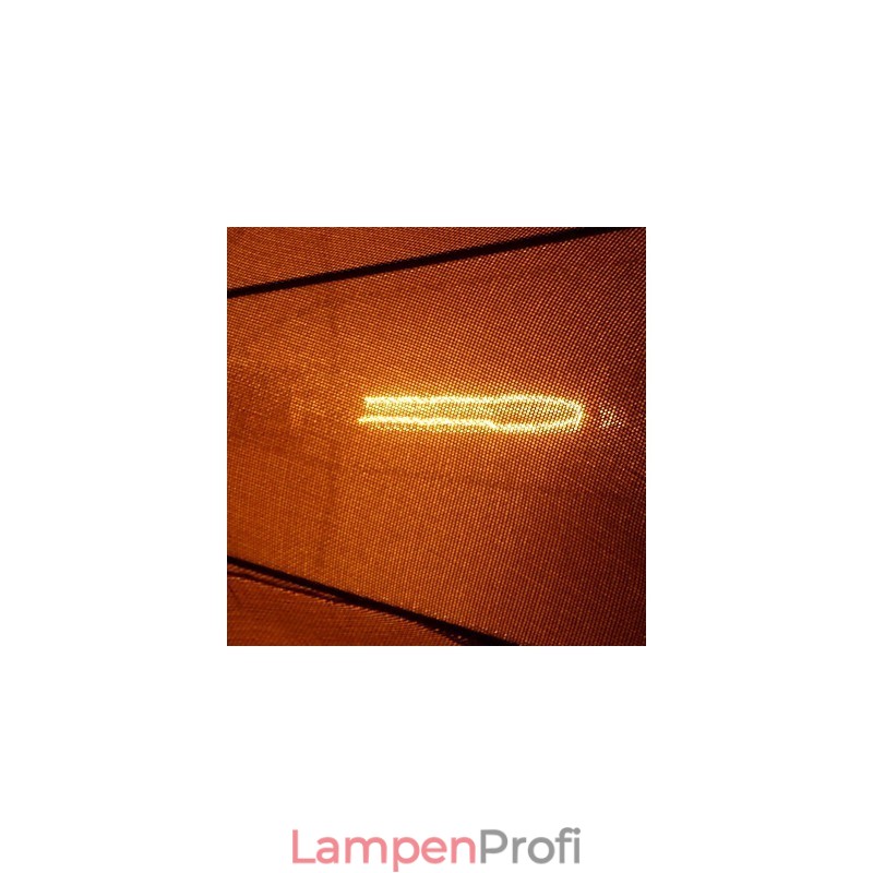 Pendelleuchte im nordamerikanischen Retro-Stil mit 1 Licht und Stoffschirm
