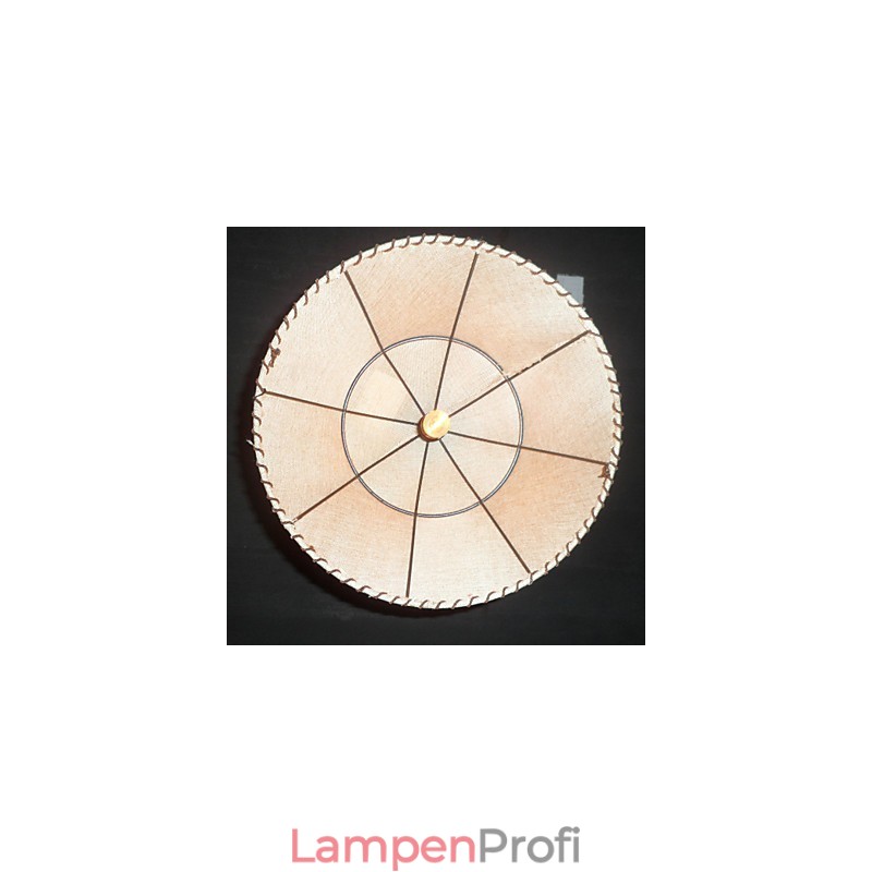 Pendelleuchte im nordamerikanischen Retro-Stil mit 1 Licht und Stoffschirm