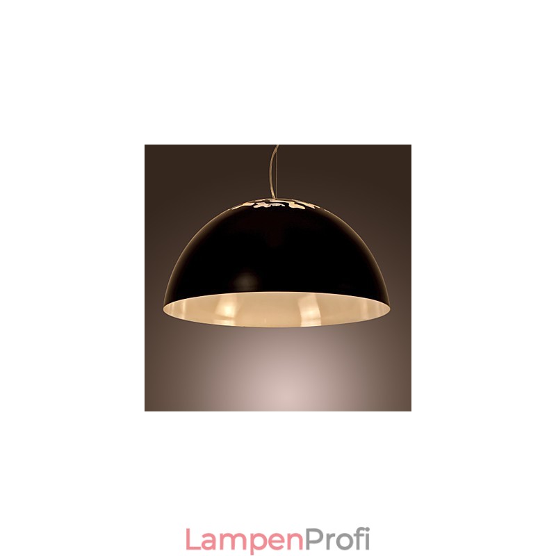 Moderne zeitgenössische Pendelleuchte mit Schalenmalerei