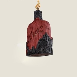 Einkopf-Kleiner Kronleuchter Café Amerikanisches Land-Internetcafé