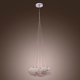 Moderne Pendelleuchte aus Aluminium mit 7 Lichtern