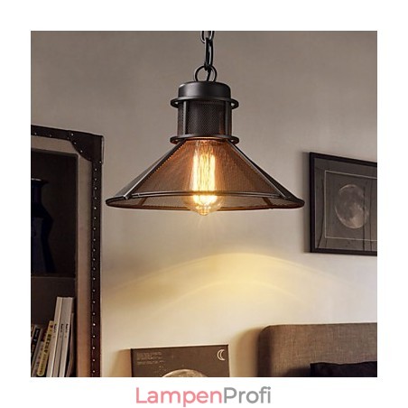 Pendelleuchten Mini Style Retro Garage Metall