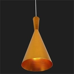 Americange Gold 3-Kopf-Aluminium-Tischanhänger