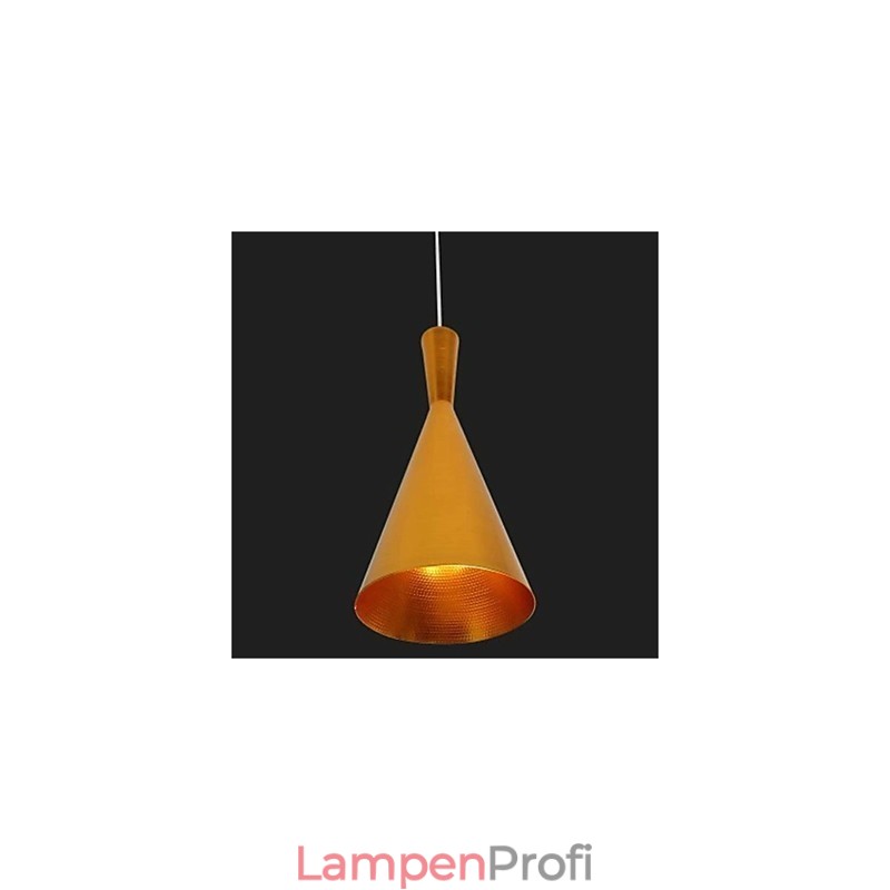 Americange Gold 3-Kopf-Aluminium-Tischanhänger