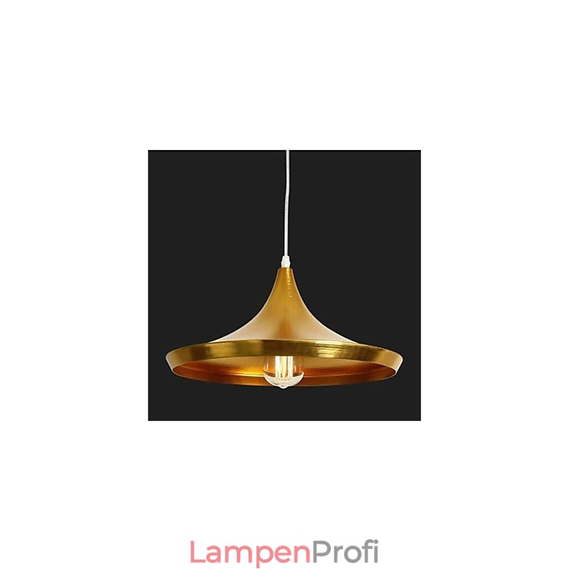 Americange Gold 3-Kopf-Aluminium-Tischanhänger