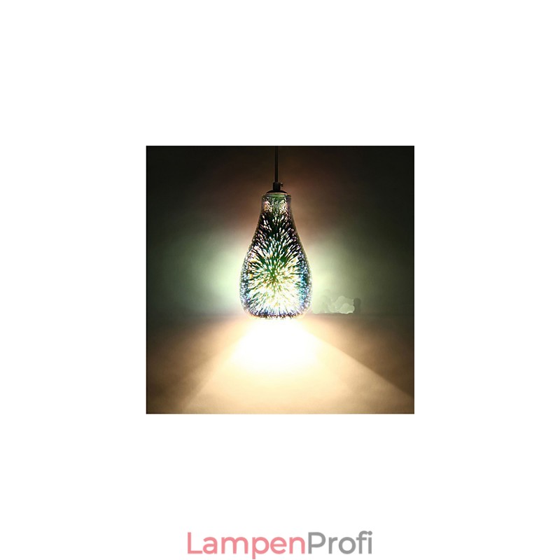 Einfache Tischleuchte 3D Glas Kreativ Pendelleuchte C