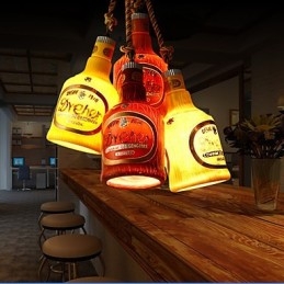 Amerikanische einfache Retro Pendelleuchte Single Head Pendelleuchte Pendelleuchte