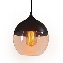 WestMenLights Moderne Vintage-Deckenpendelleuchte aus Glas, 200 mm Durchmesser