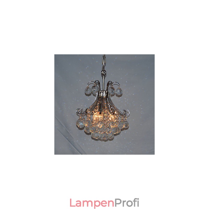 Moderne zeitgenössische Kristall Mini Stil Galvanisierte Kronleuchter Pendelleuchte