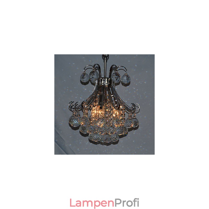 Moderne zeitgenössische Kristall Mini Stil Galvanisierte Kronleuchter Pendelleuchte