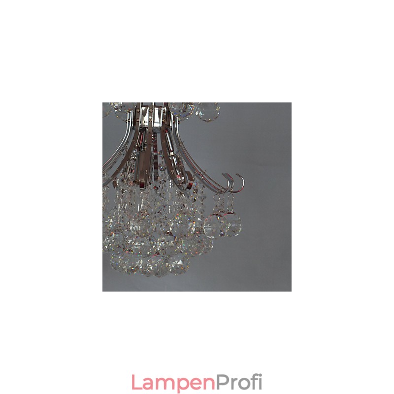 Moderne zeitgenössische Kristall Mini Stil Galvanisierte Kronleuchter Pendelleuchte