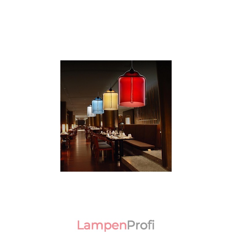 Retro Kreative Einkopf Glas Pendelleuchte Cafe Im Goldfischglas