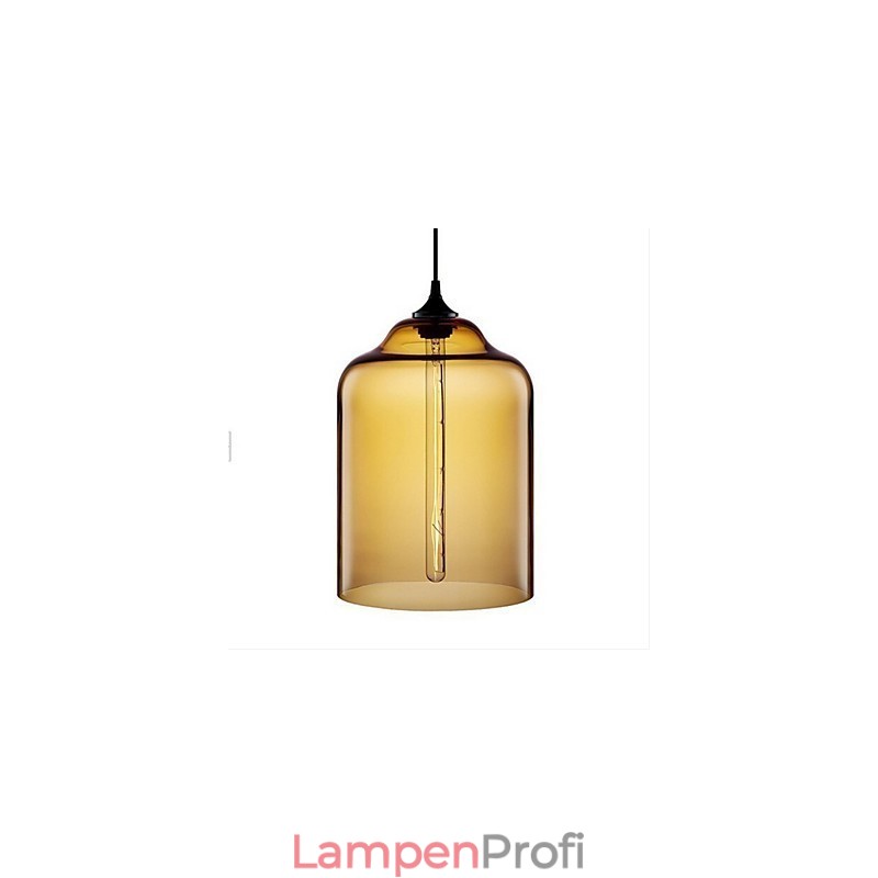 Retro Kreative Einkopf Glas Pendelleuchte Cafe Im Goldfischglas