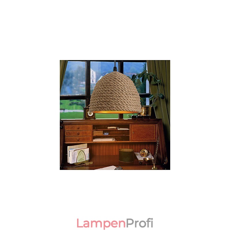 Vintage Schmiedeeisen Kronleuchter Kreative Industrie Hanf