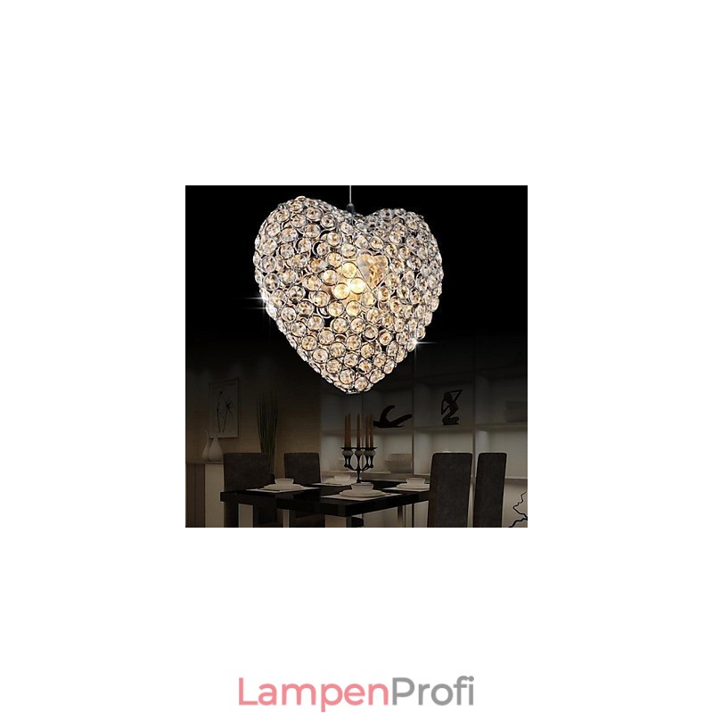 Moderne zeitgenössische Kristall-Metall-Pendelleuchte