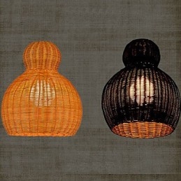 Kronleuchter aus Hyazinthenrattan