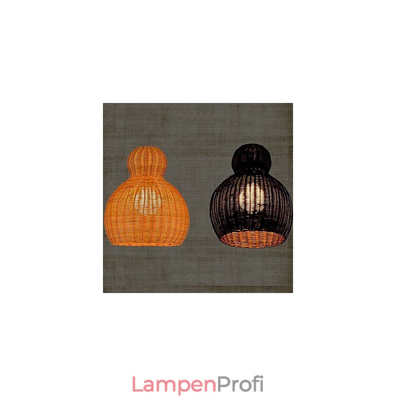 Kronleuchter aus Hyazinthenrattan