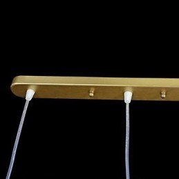 Bronze Anhänger Drei Lichter Muster Glas Schatten Europäischen Retro Klassische