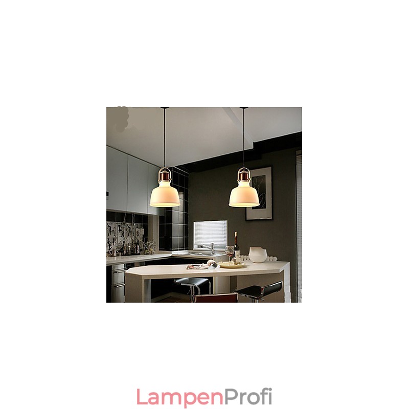 Schlichtes modernes Kunstglas