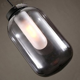 Moderne, schlichte Glaslampen