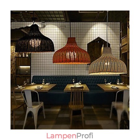 To Ri Kreativer einfacher Einzelkopf-Kronleuchter aus Bambus