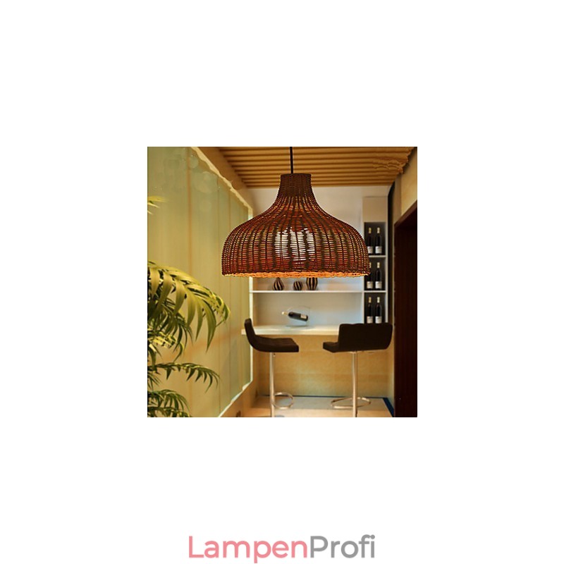 To Ri Kreativer einfacher Einzelkopf-Kronleuchter aus Bambus