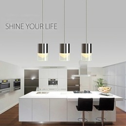 3 Lichter Pendelleuchte Modern Zeitgenössisch Metall