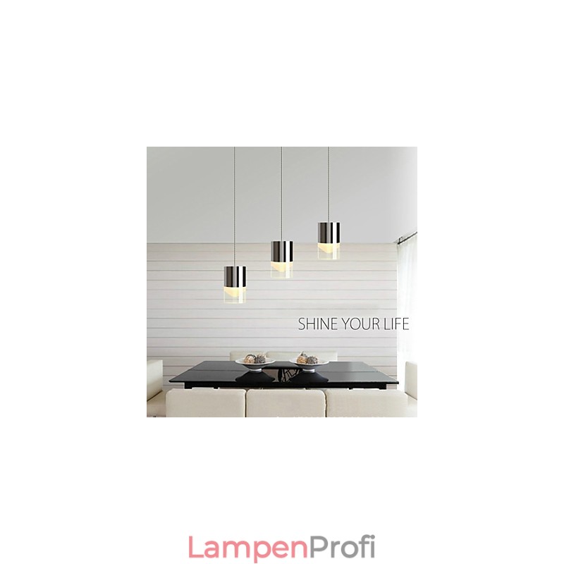 3 Lichter Pendelleuchte Modern Zeitgenössisch Metall