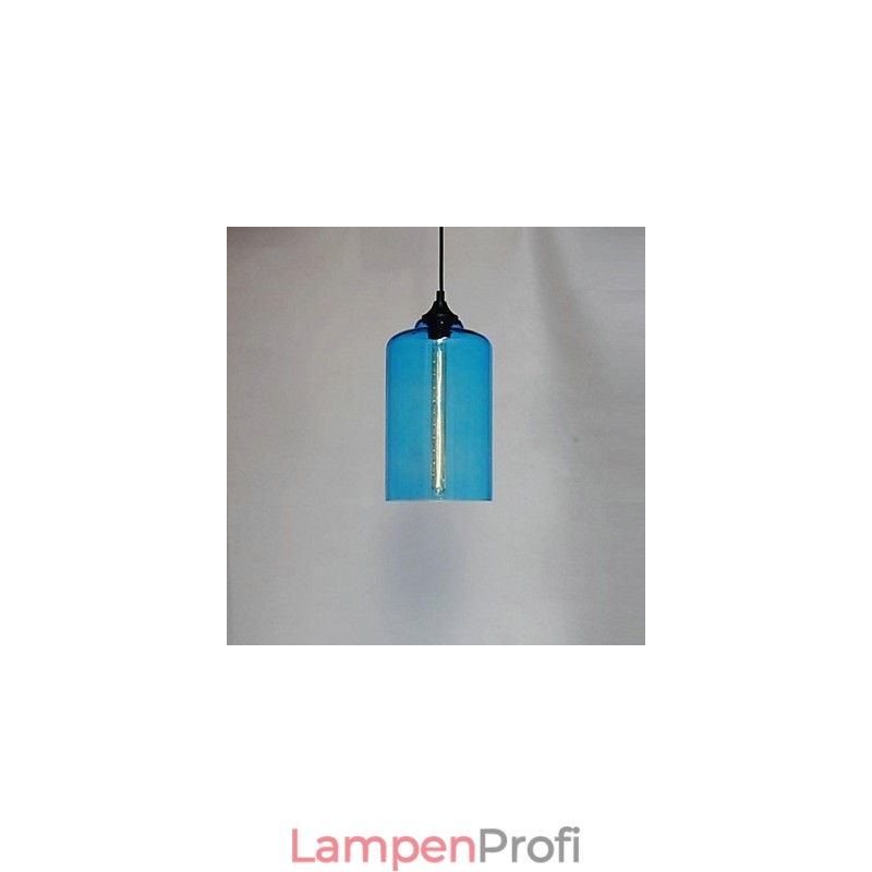 Flaschendesign-Anhänger 1 Licht Prägnante Eisenmalerei