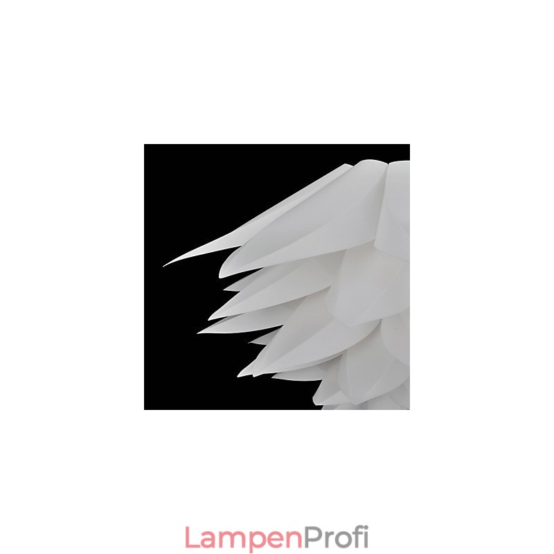 Moderne Pendelleuchte mit zeitgenössischer Malerei