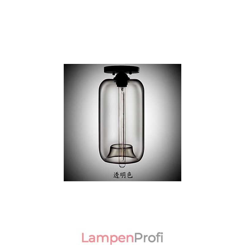 Retro Kreative Einkopf Glas Pendelleuchte Cafe Im Goldfischglas