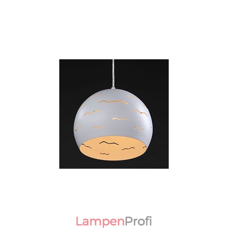 Einfache, moderne und kreative Beleuchtung aus echtem weißem Eisen